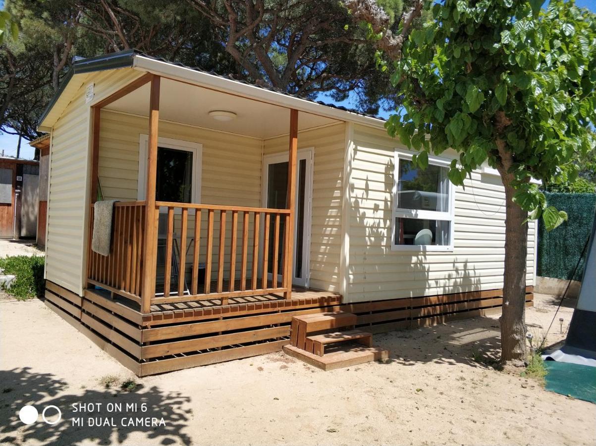 Camping El Pinar Platja サンタ・スサナ エクステリア 写真