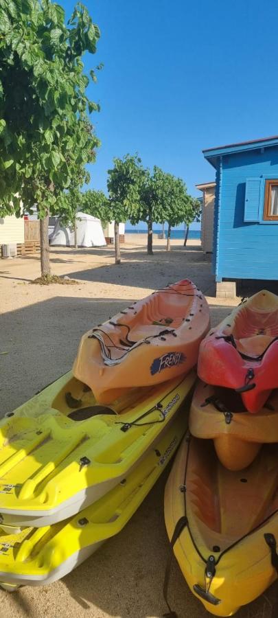 Camping El Pinar Platja サンタ・スサナ エクステリア 写真
